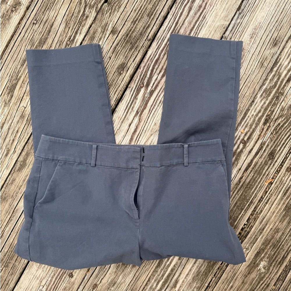 Ann Taylor Factory Straight Leg Pants - Dark Gray